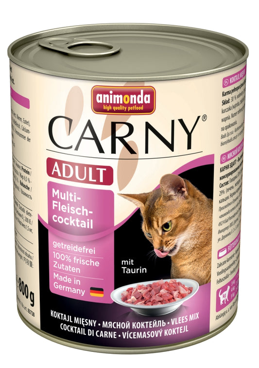 Animonda Cat Dose Carny Adult Multifleisch - Cocktail - 800 g, 6 Stück