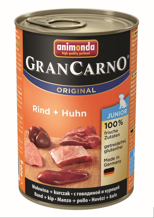 Animonda Dog Dose GranCarno Junior Rind & Huhn 400g, 6 Stück
