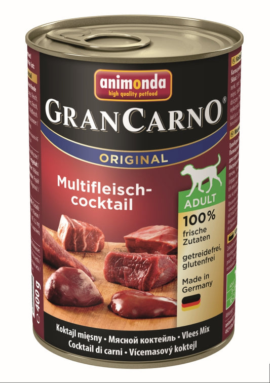 Animonda Dog Dose GranCarno Adult Multi - Fleischcocktail 400g, 6 Stück