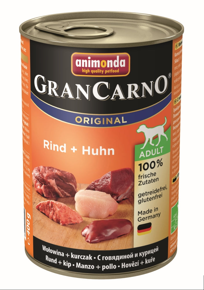 Animonda Dog Dose GranCarno Adult Rind & Huhn 400g, 6 Stück