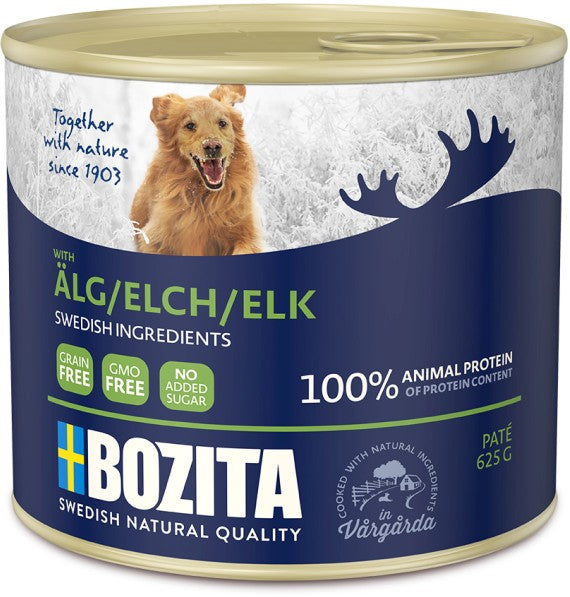 Bozita Dog Dose Pate Elch 625g