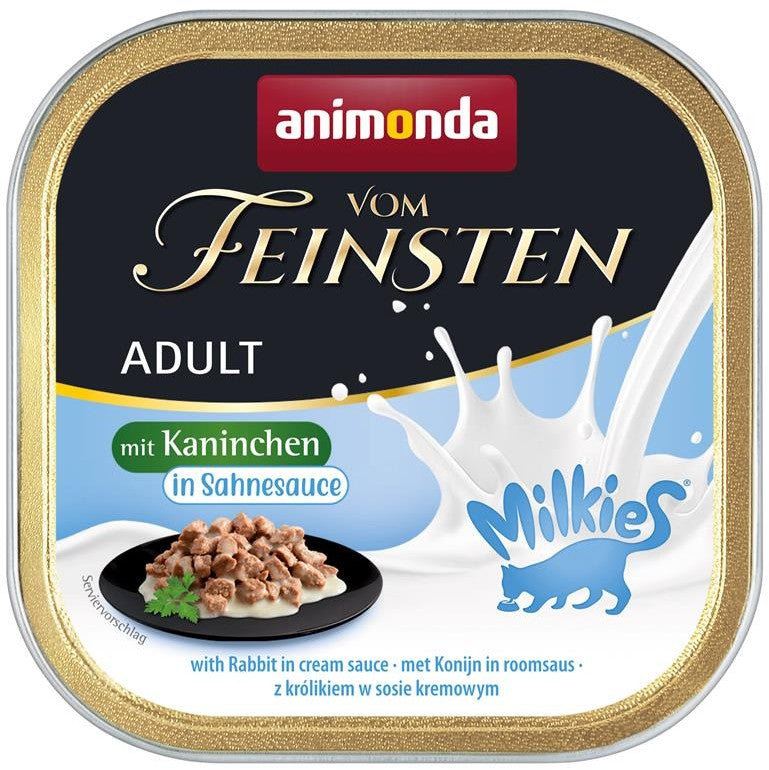 Animonda vom Feinsten Milkies Kaninchen in Sahnesauce 100g