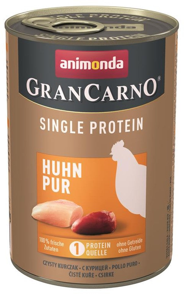 Animonda GranCarno Adult Huhn pur - 400 g, 6 Stück