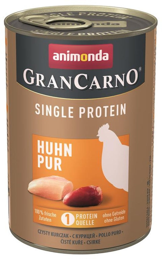 Animonda GranCarno Adult Huhn pur - 400 g, 6 Stück