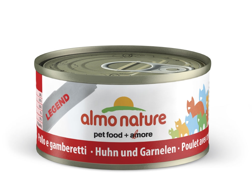 Almo Nature HFC Natural Huhn & Garnelen 70g, 24 Stück