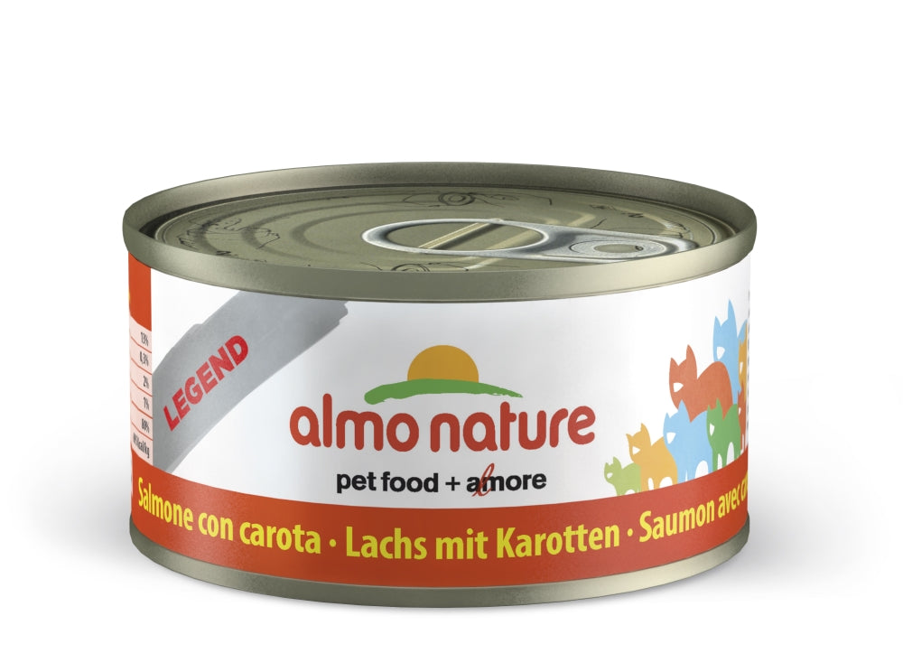 Almo Nature HFC Jelly Lachs mit Karotte 70g, 24 Stück