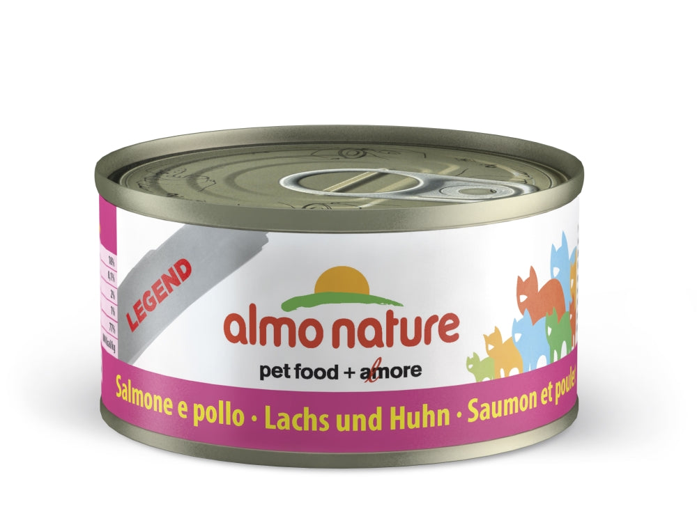 Almo Nature HFC Jelly Lachs & Huhn 70g, 24 Stück