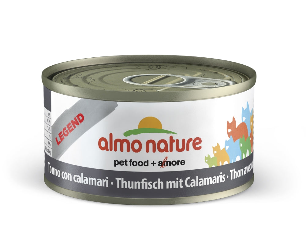 Almo Nature HFC Jelly Thunfisch mit Calamaris 70g, 24 Stück