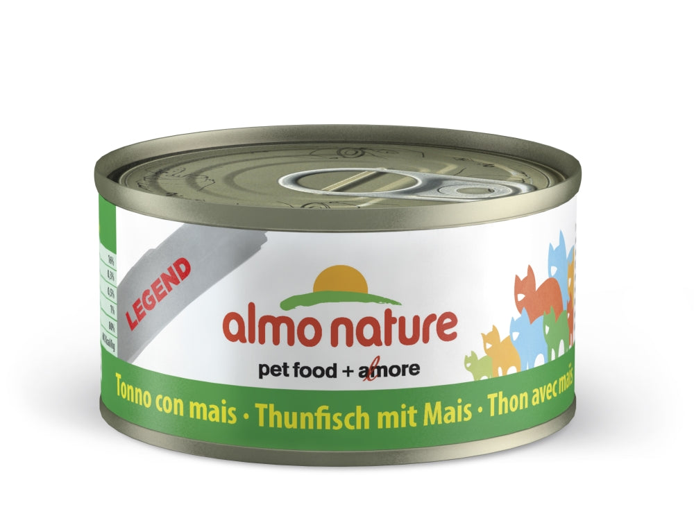 Almo Nature HFC Natural Thunfisch mit Mais 70g, 24 Stück