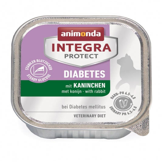 Animonda Cat Integra Protect Diabetes mit Kaninchen 100g, 16 Stück