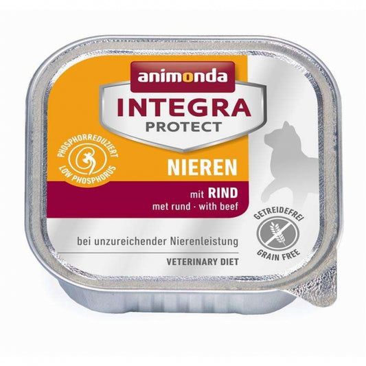 Animonda Cat Schale Integra Protect Niere mit Schwein 100g, 16 Stück
