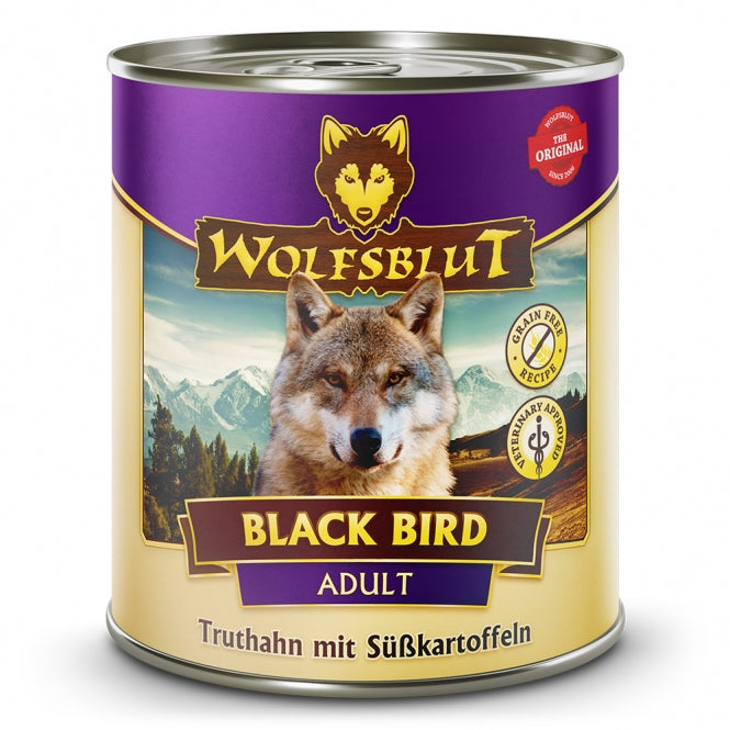 Wolfsblut Dose Black Bird 800g, 6 Stück