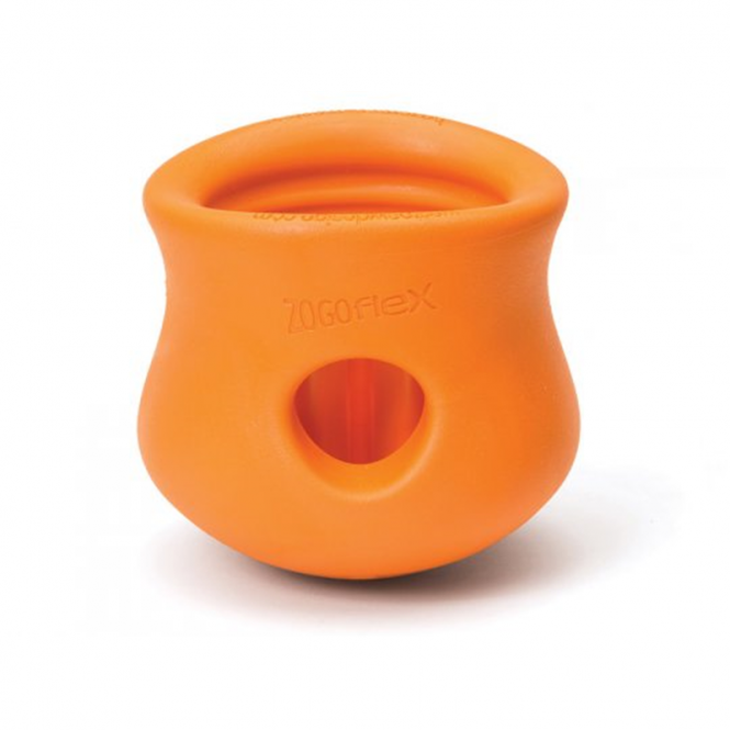 West Paw Toppl Orange - S - 8cm Hundefutter