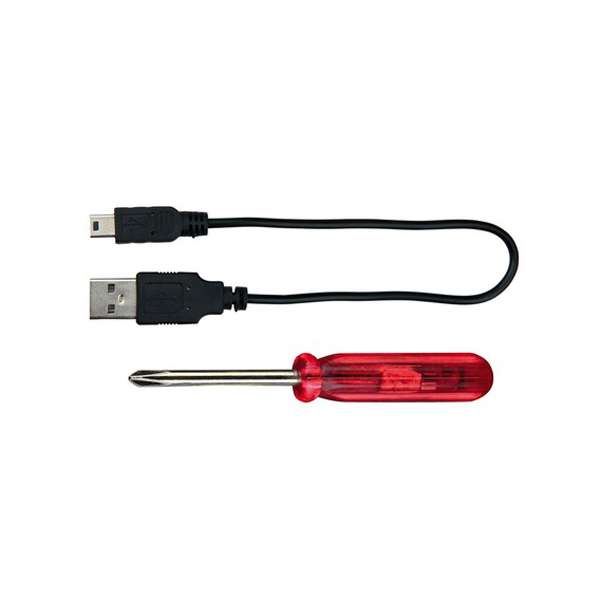 Trixie Flash Leuchtring USB Orange - M-L