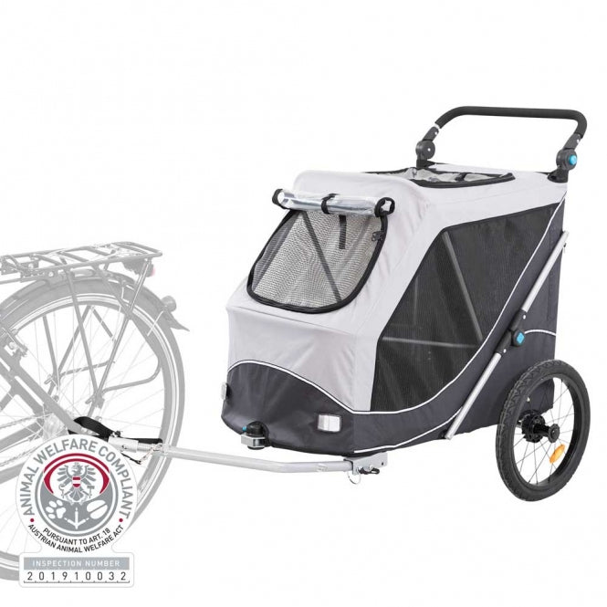 trixie hunde fahrradanhänger Trixie Fahrrad-Anhänger für Hunde