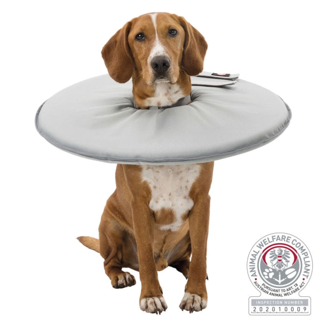 Trixie Schutzkragen - grau - S / 30?34 cm