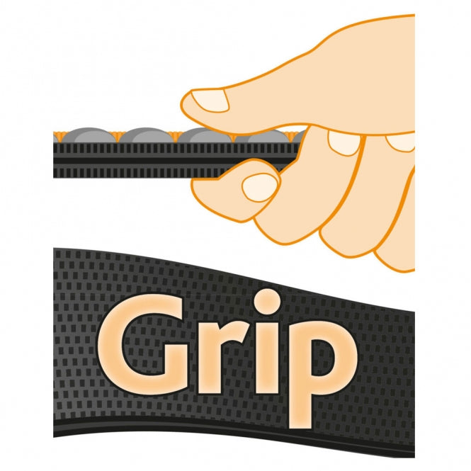 Trixie Schleppleine, gummiert - schwarz - 10 m/15 mm