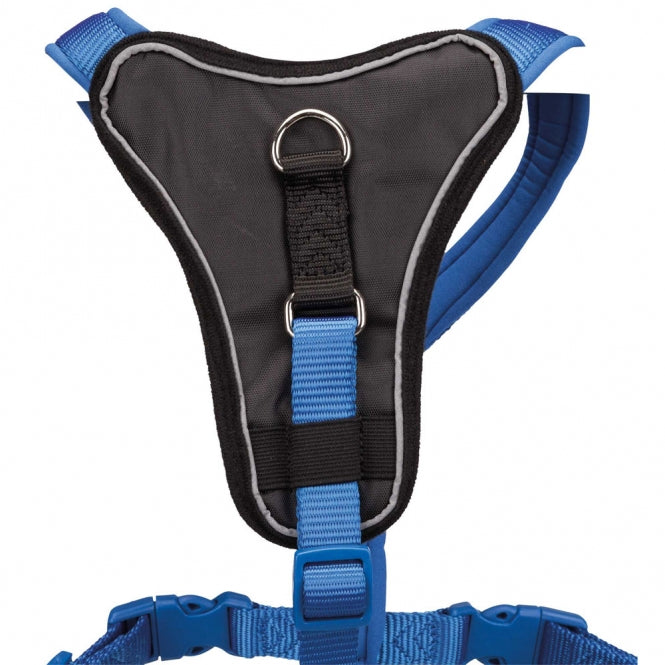 Trixie Premium Y-Geschirr - royalblau - 85-105 cm/25 mm