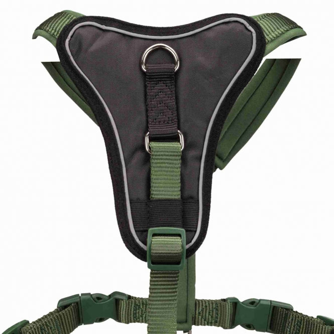 Trixie Premium Y-Geschirr - waldgrün - 33-42 cm/10 mm
