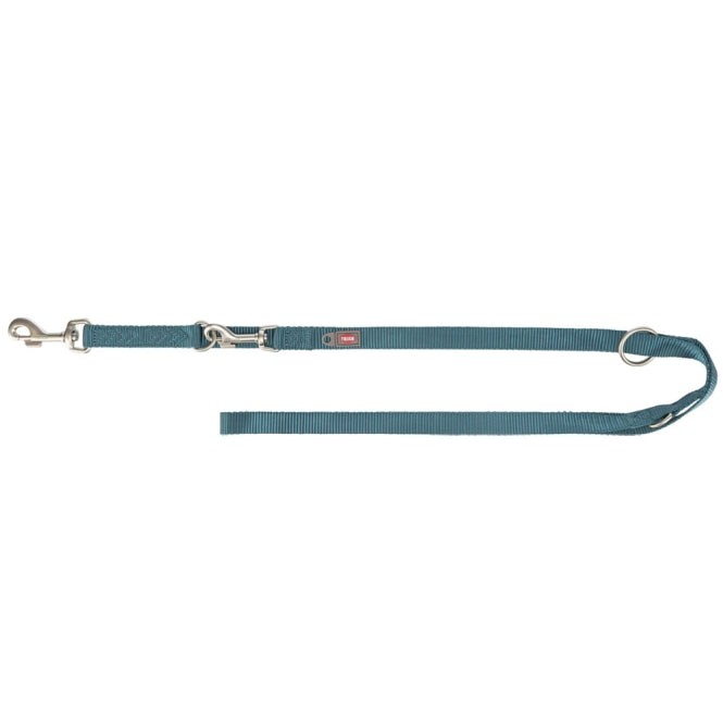 Trixie Premium Verlängerungsleine - petrol - 2,00 m/15 mm