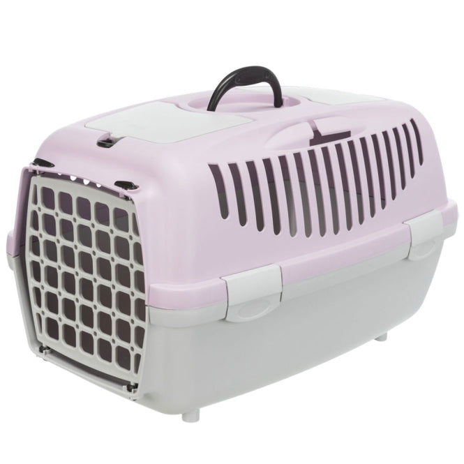 Trixie Transportbox Capri II - hellgrau/flieder