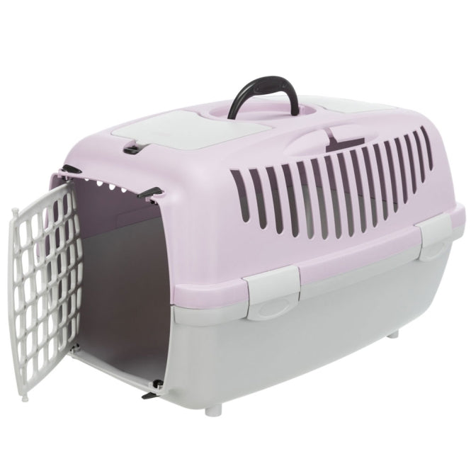 Trixie Transportbox Capri II - hellgrau/flieder