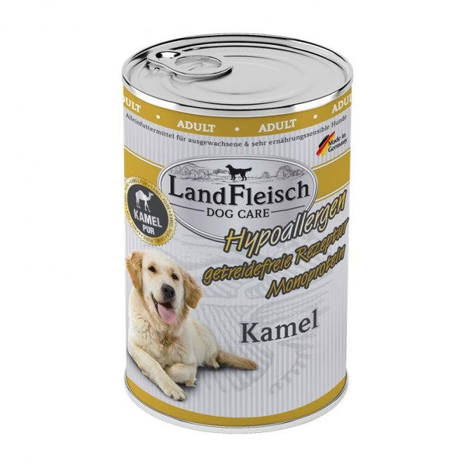Landfleisch Dog Care Hypoallergen Kamel 400g, 6 Stück