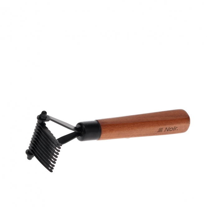 EBI Noir Japandi Entfilzungsharke - 18,5 x 6 x 4cm