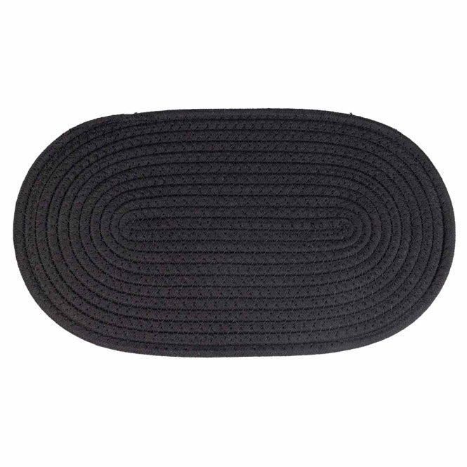 D&D Napfunterlage Phil - Schwarz - 55 x 32 cm