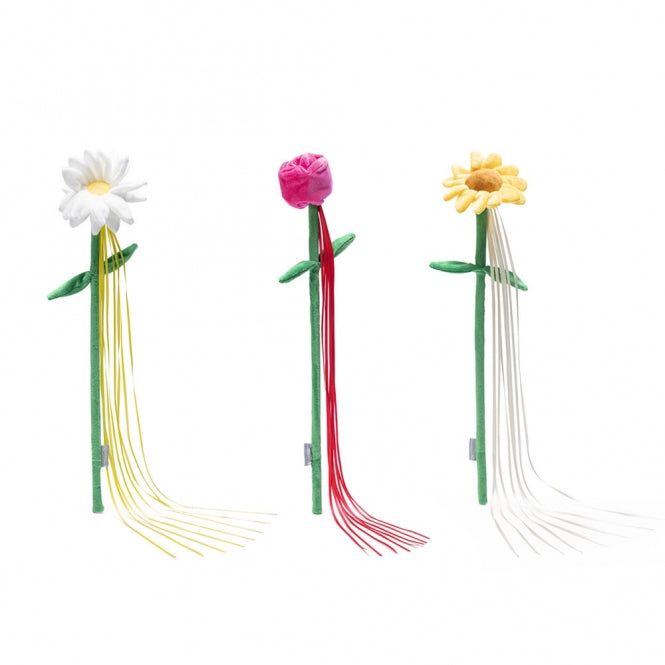 Beeztees Katzenangel Frühlingsblumen Tierbedarf