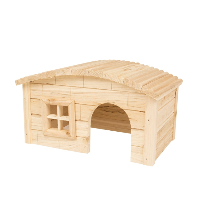 DUVO Duvoplus Nagerhaus mit gewölbtem Dach - 27 x 17 x 15cm – Kleintierzubehör