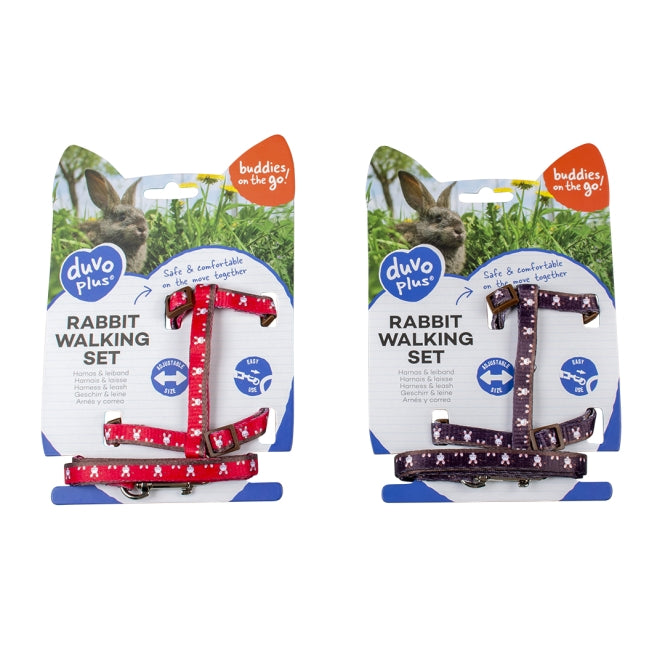 DUVO Duvoplus Kaninchen-Garnitur Rabbit Face – Tierleine