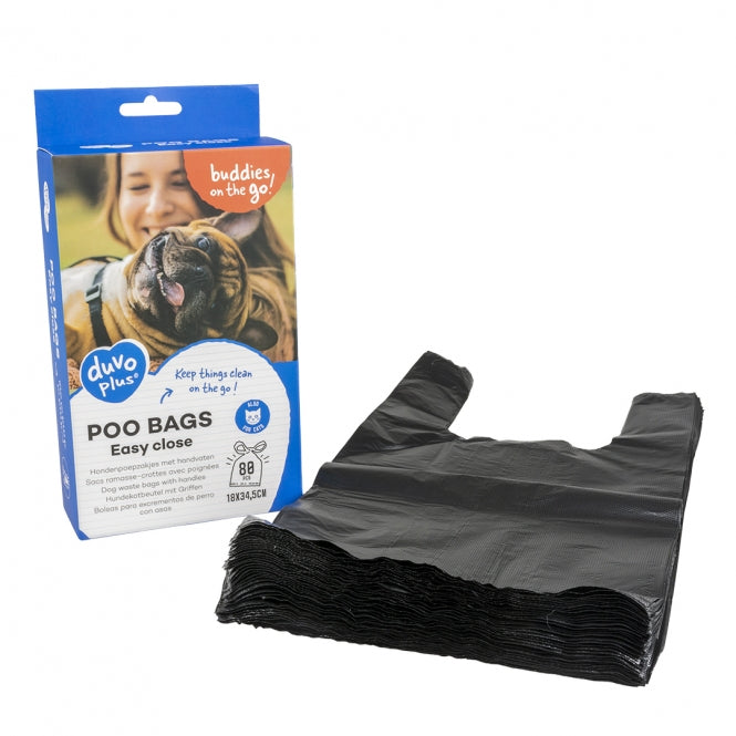 Duvoplus Hundekotbeutel classic easy close 80 Stück Tierbedarf