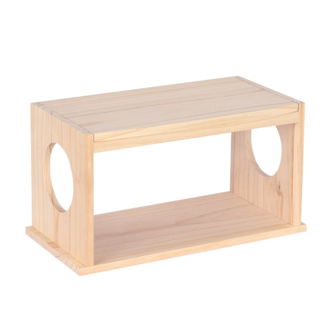 DUVO Duvoplus Sandbad aus Holz/Plexiglas – Kleintierzubehör