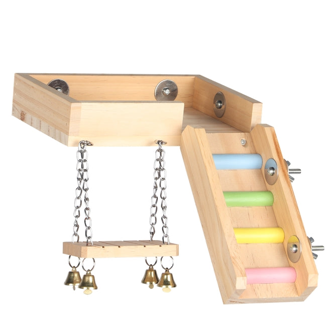 DUVO Duvoplus Spielplattform aus Holz – Kleintierzubehör