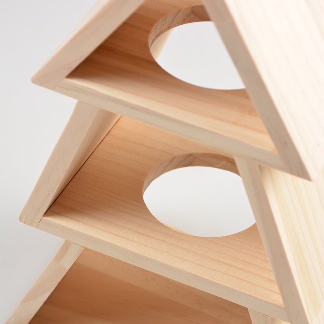 DUVO Duvoplus Kletterbaum aus Holz – Kleintierzubehör