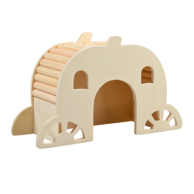 DUVO Duvoplus Brückenhaus aus Holz - 22 x 7,8 x 13cm – Kleintierzubehör