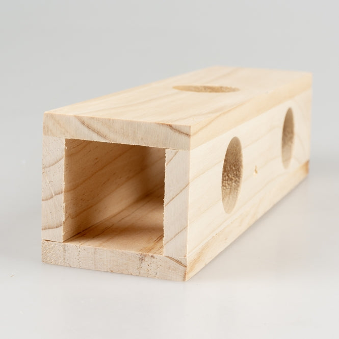 DUVO Duvoplus Nagertunnel aus Holz – Kleintierzubehör