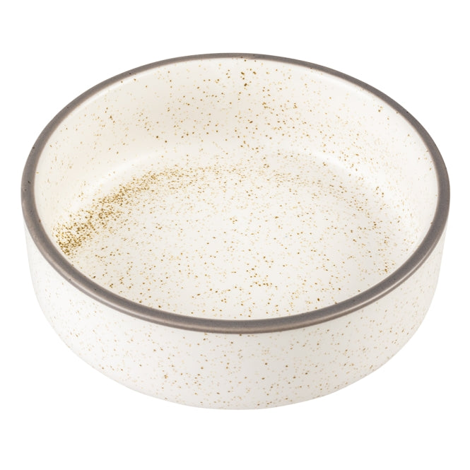 Duvoplus Keramiknapf Stone Speckle - weiß - 330ml