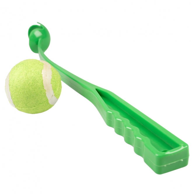 Duvoplus Tennisballwerfer - grün - 40 cm