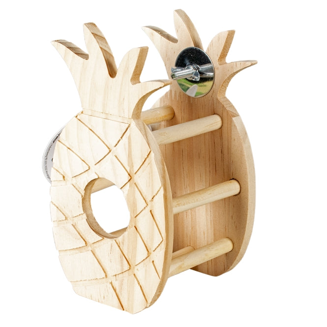 DUVO Duvoplus Holz-Heuraufe Ananas – Kleintierzubehör