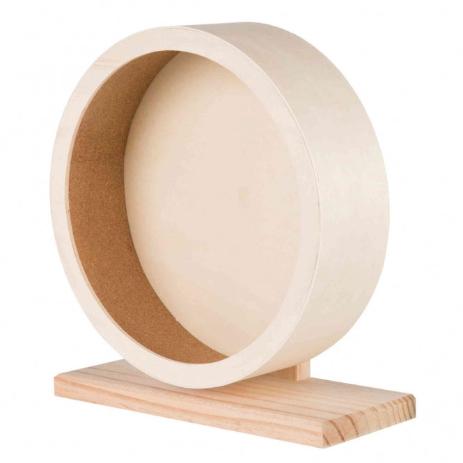 Trixie Laufrad aus Holz mit Kork - 33 cm – Kleintierzubehör