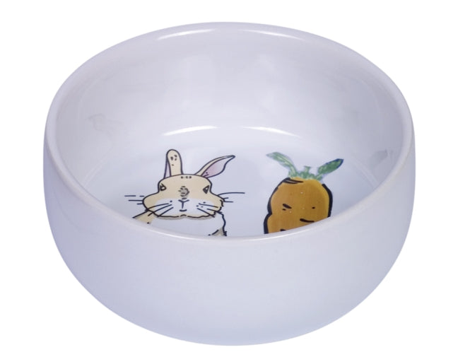 Nobby Kleintiernapf Carrot Plus - weiß