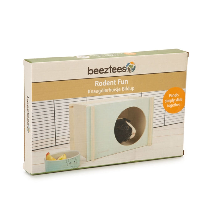Beeztees Nagerhaus Bildup - 28 x 20 x 18 cm – Kleintierzubehör
