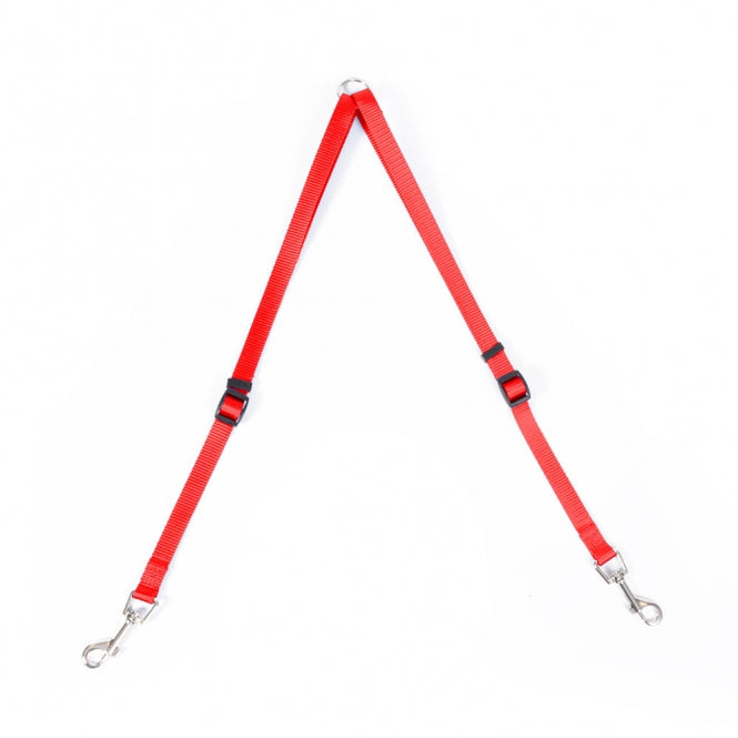 Duvoplus Nylon-Kupplungsstück für Hundeleine - Schwarz