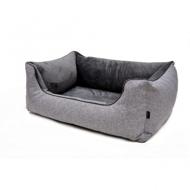 Lebon Hundebett Louis PLUS - Silver - 80 x 60 cm