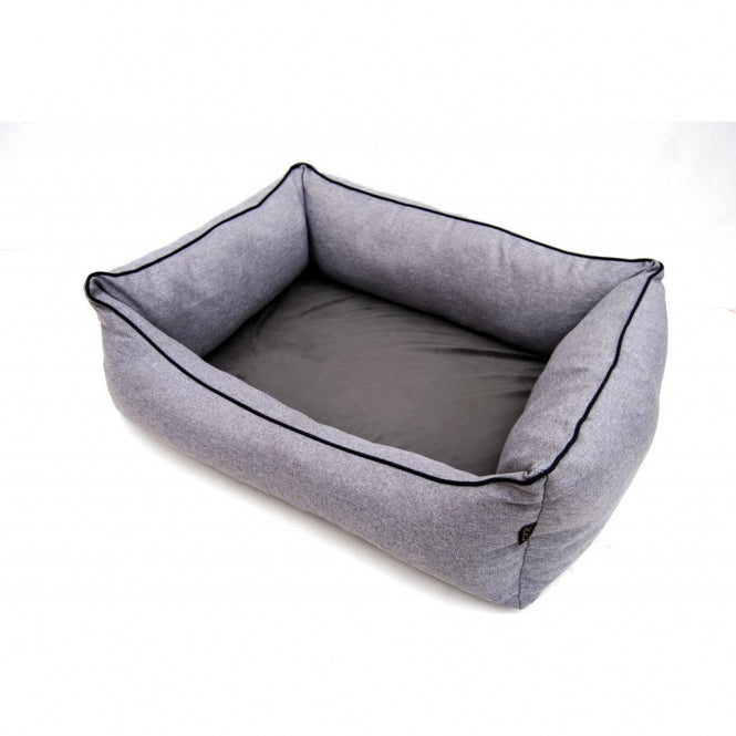 Lebon Hundebett Noah PLUS - Grau - 80 x 60 cm Hundebett