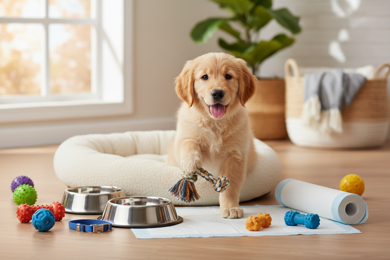 Tierbedarf Welpenhund