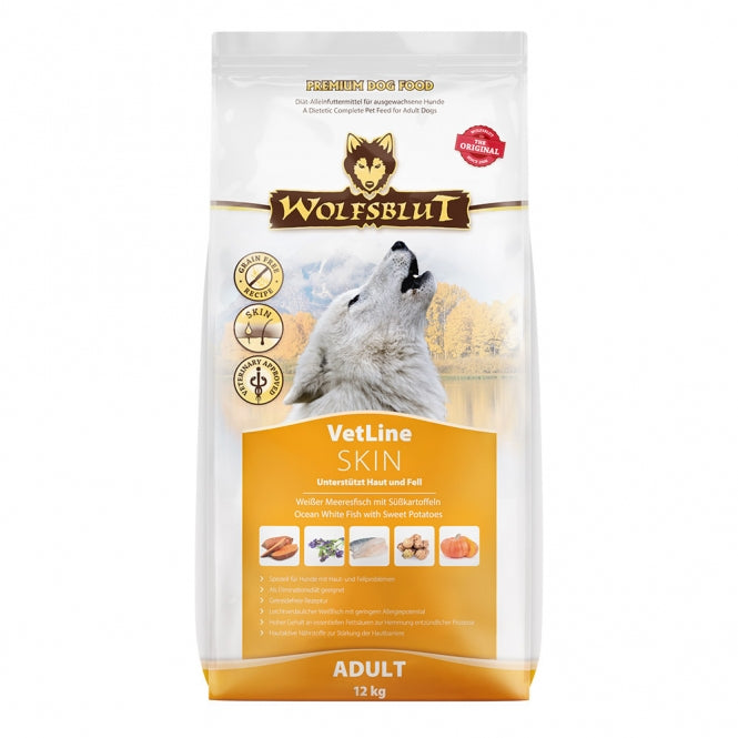 Wolfsblut VetLine Skin & Coat - 12 kg