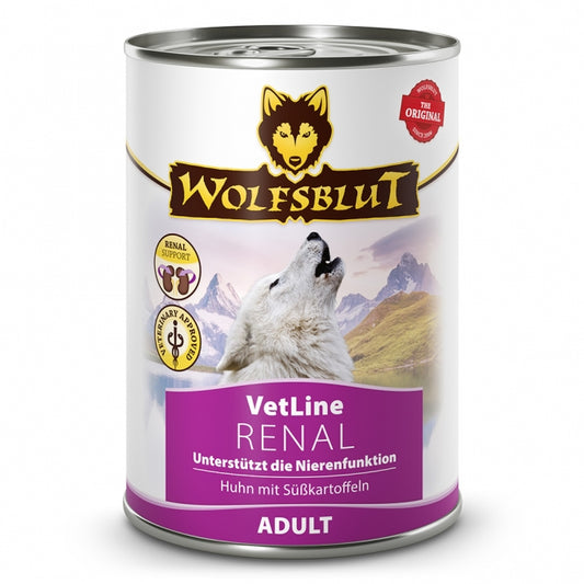 Wolfsblut Dose VetLine Renal 395g, 6 Stück
